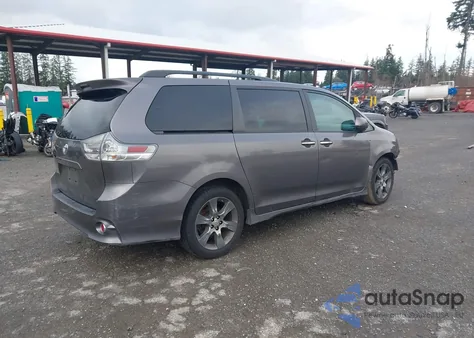 2015 Toyota Sienna Se 8 Passenger из США, поврежденный, VIN 5TDXK3DC7FS560070